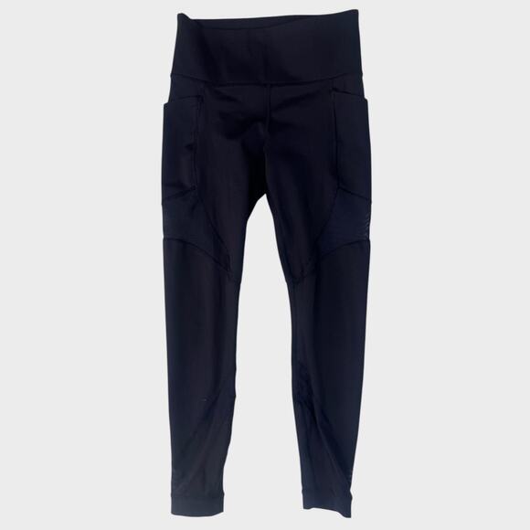 Member's Mark Small Black Compression Ankle Leggings with Pockets - Picture 1 of 6